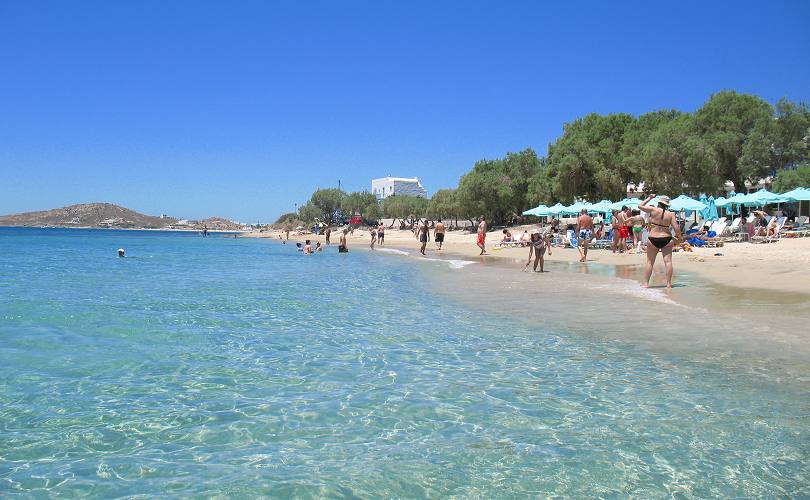 Agia Anna Beach On Naxos Island Greece Travel Hotels And Beaches 9542