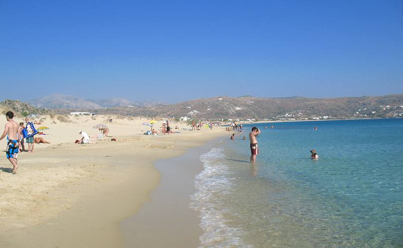 Plaka Beach, the south part