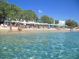 Agia Anna on Naxos Island